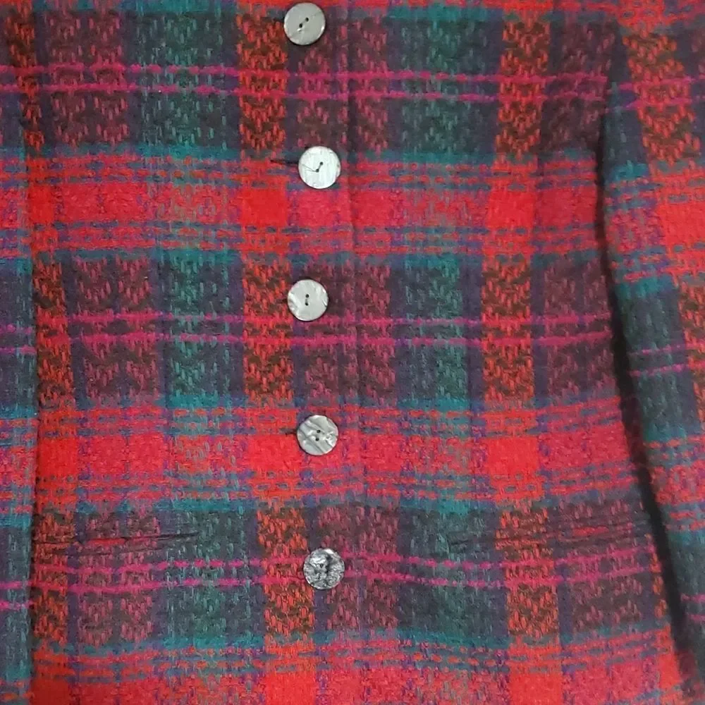 Acrylic blazer with lining